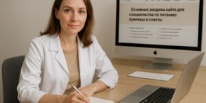 Разделы сайта диетолога